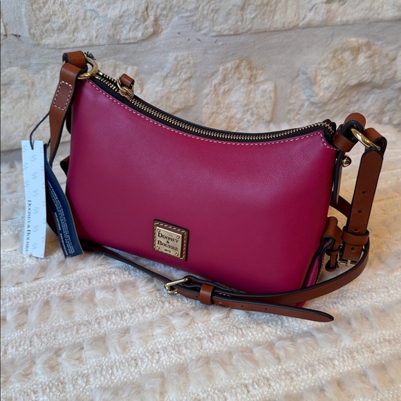 Dooney & Bourke Handbags - Dooney & Bourke Fuchsia Crossbody Bag
